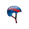 Casco Jitsie Armor Kroko Azul/Rojo