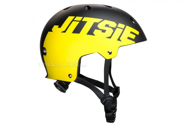 Casco Jitsie C3 Solid Negro/Amarillo