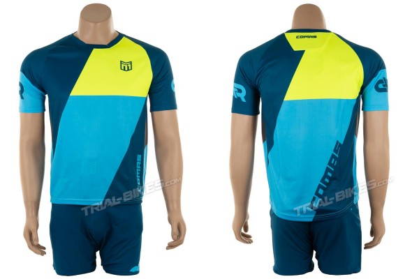 Camiseta Comas C+R Azul/Amarillo